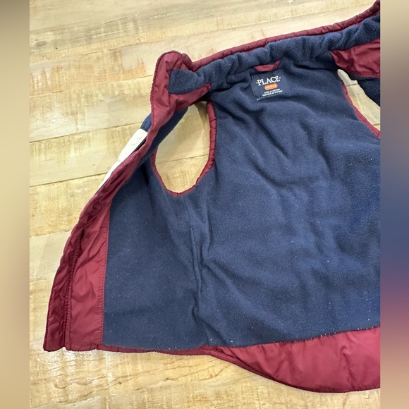 Children’s Place boys toddler vest colorblock puffer jacket - Picture 5 of 10